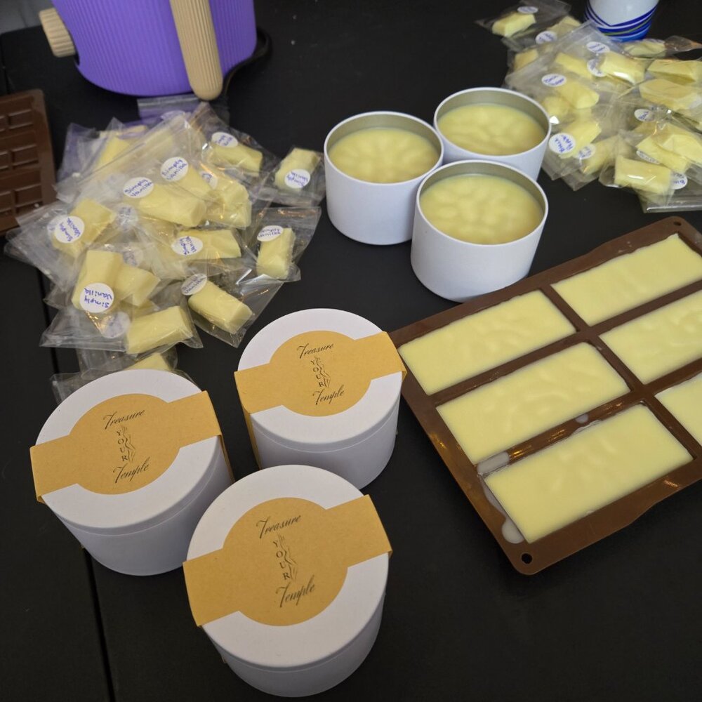 Handcrafted Unscented Body Balm - Picture 3 of 8